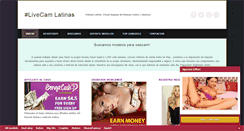 Desktop Screenshot of livecamlatinas.com